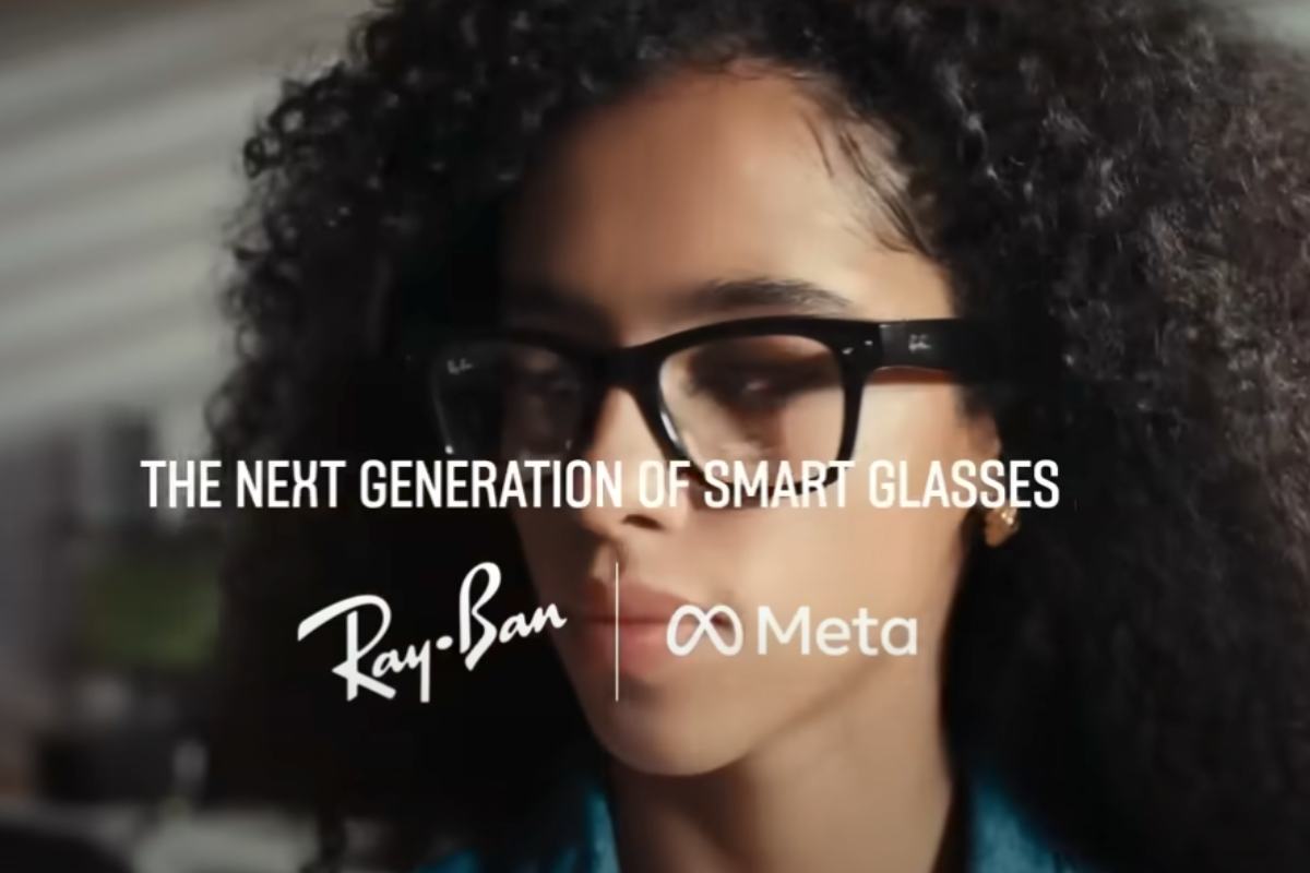 l'ia arriva sugli occhiali ray-ban meta